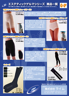 株式会社ライム様 パンフレット各種（その他封筒、名刺他）
